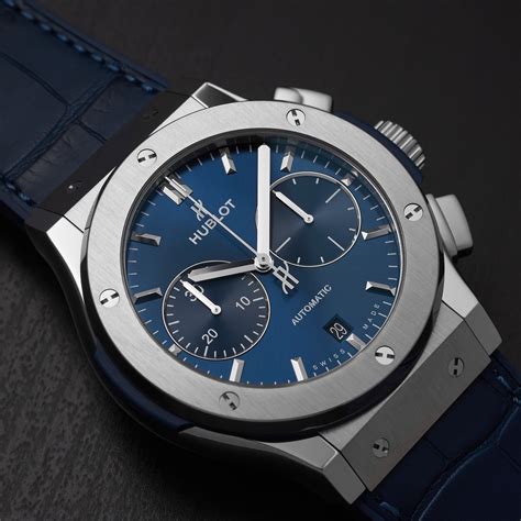 hublot classic fusion titanium rubber watch|Hublot classic fusion price.